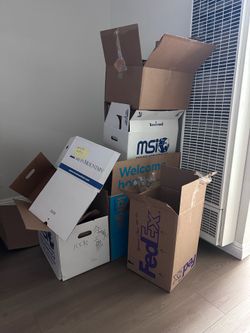 FREE MOVING BOXES!!!