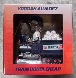 Yordan Alvarez Train Bobblehead