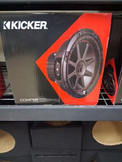 Kicker CompVR 12" 2ohm Subwoofer