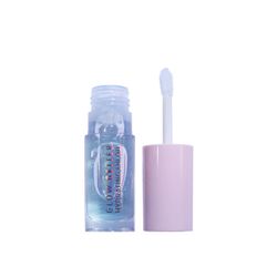 Moira- Glow Getter Hydrating Lip Oil - 01 Sky Blue - Moisturize - Clear Glitter