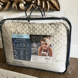 Brand New Heavy Weighted Gray Blanket 