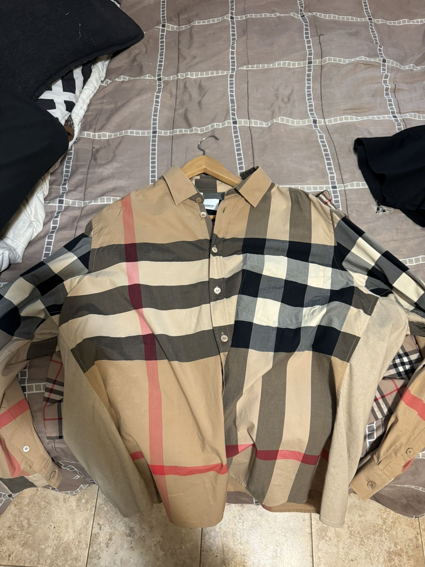 Burberry Long Sleeve Button Shirt