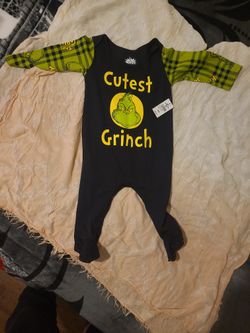 Grinch Onzie For 18 Month Old Baby