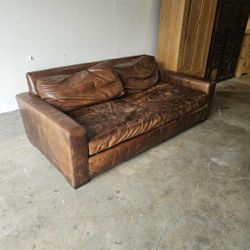 Leather Rh Maxwell Sofa
