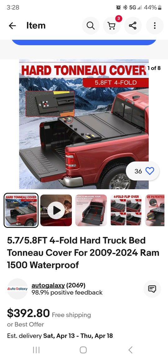 Bed Cover Hard Top