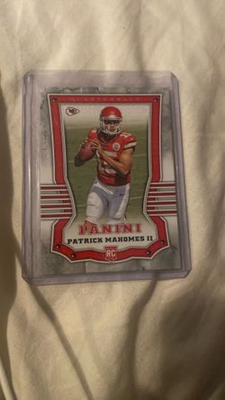 patrick mahomes rookie panini card