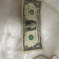 dollar bill with star