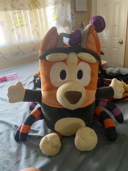 Bingo Halloween Spider Costume Plush Character