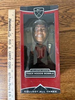 2002 Upper Deck Tiger Woods Limited Bobble Head Nike Collectors Series Number 2