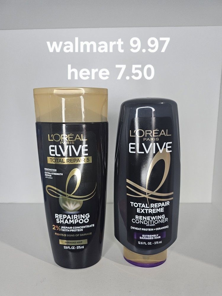 Loreal Elvive Shampoo And Conditioner