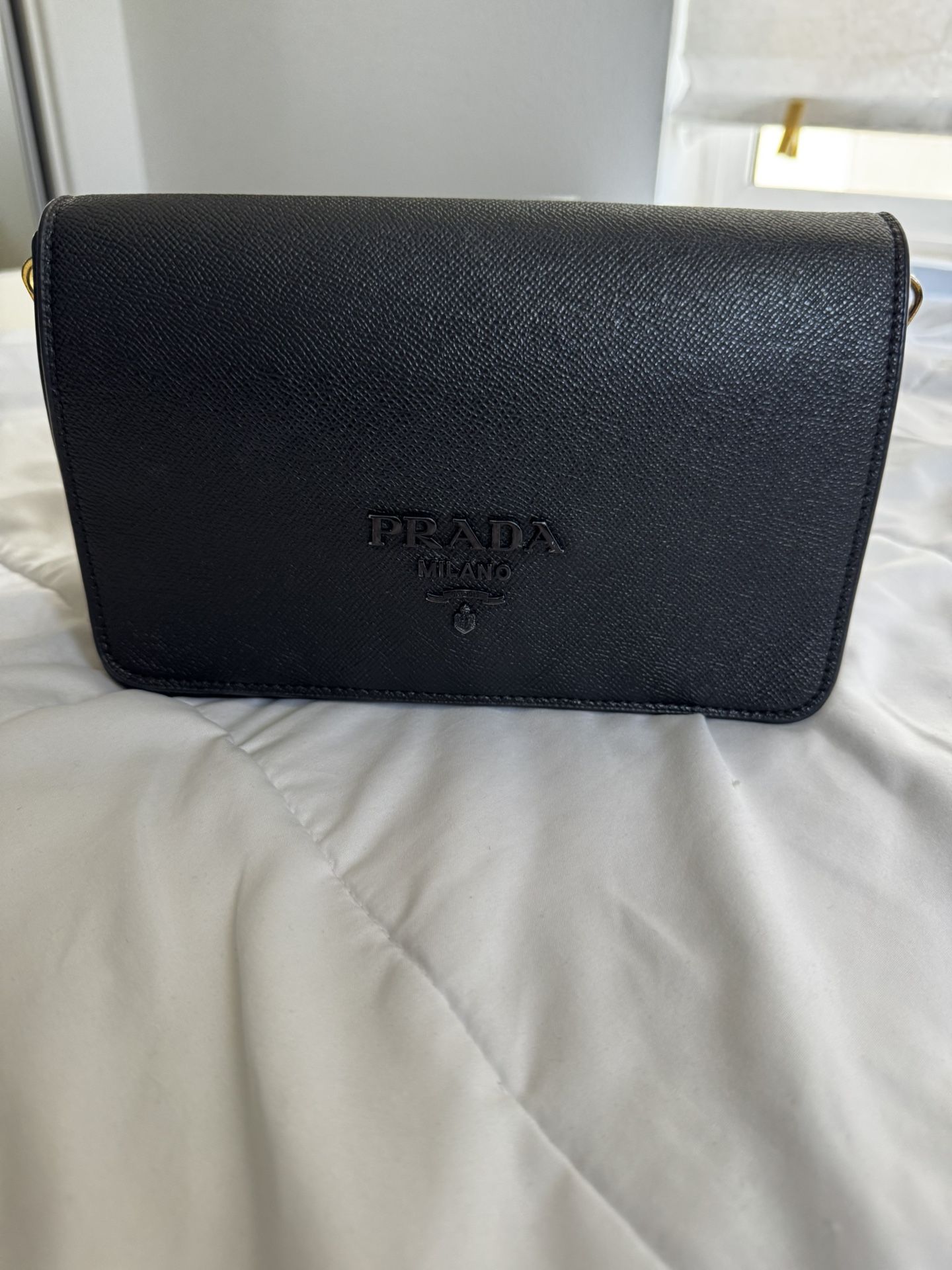 Prada Monochrome With Crossbody Strap