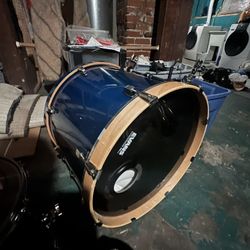 Blue Ludwig Maple Drum Kit 