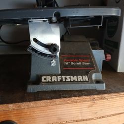 Craftsman 16' Scroll Saw