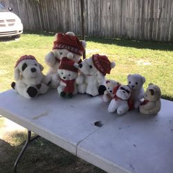 Christmas Stuffed Plush Bundle