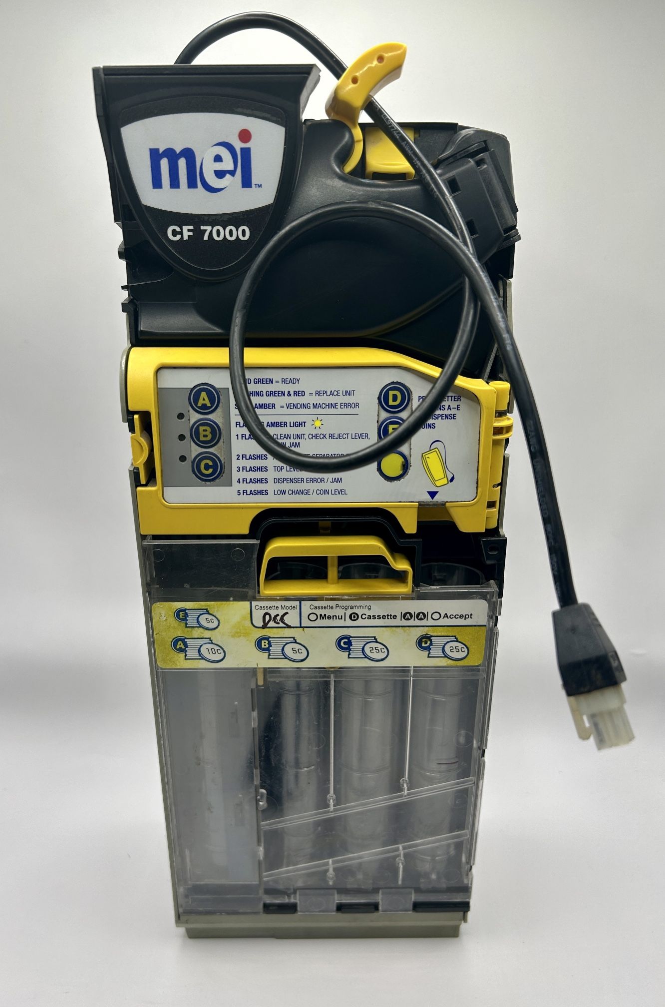 Mars Mei Cf 7312 DCC 5 Tube MDB Coin Mech & 6 Month Warranty Collectibles