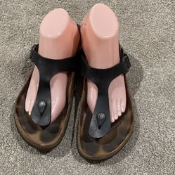 Black Birkenstocks Size 40