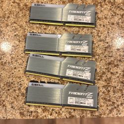 G.SKILL TridentZ RGB 36GB (4x8gb) DDR4 3600CL18 Ram 