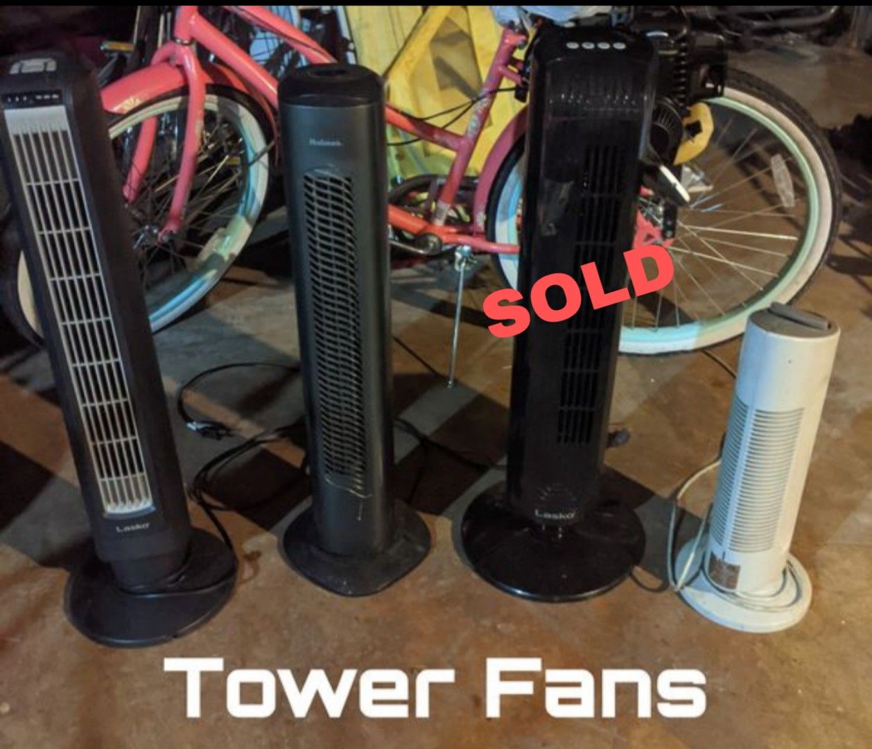 Tower Fans - Work Great! Starting at $20.