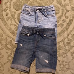 Boys Distressed Jean Shorts 