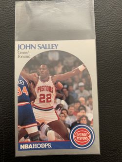 1990-91 NBA Hoops #110 John Salley Detroit Pistons