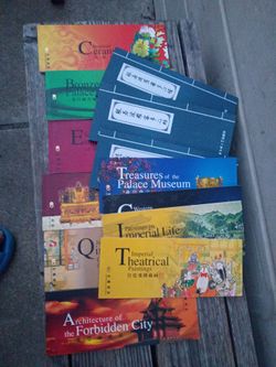 Lot of forbidden City Palace Museum postcard booklet collection