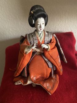 Japanese Hina Antique Doll