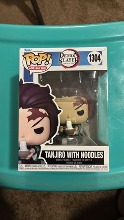 Funko pop tanjiro with noodles