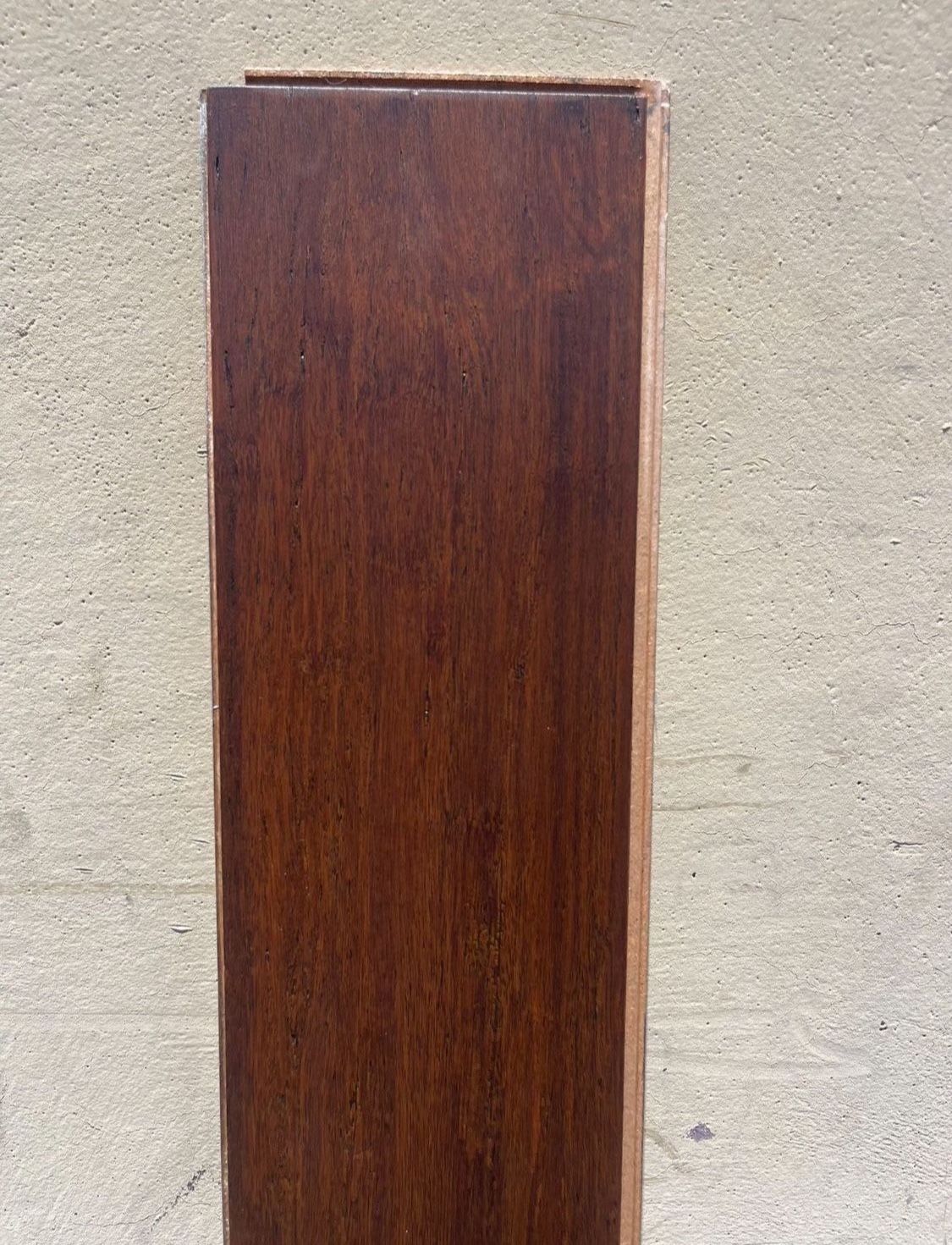 Sahara 3/8 in. T x 5.2 in. W Hand Scraped Strand Woven Engineered Bamboo Flooring