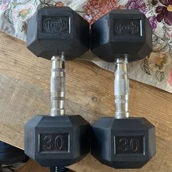 30 Pound Dumbbells