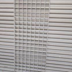 Metal Grid Rack, 2' x 7', White Color