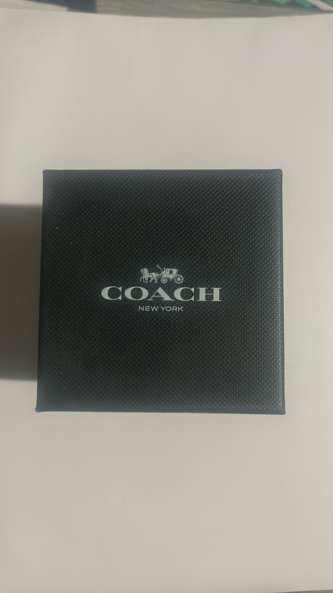 Leather Wear Coach Watch