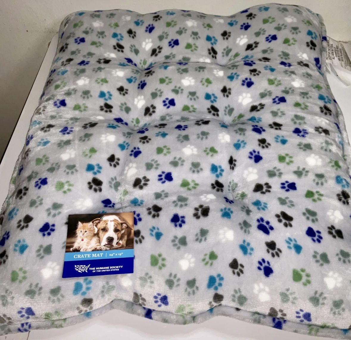 New The Human Society Grate Mat 24”x19” For Cat And Small Dog’s Bed