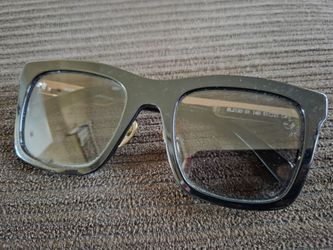 Balmain BL2120 Rectangular Sunglasses Black/Gold