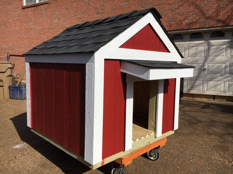 Custom Built Dog House (4x4 HEAVY DUTY)