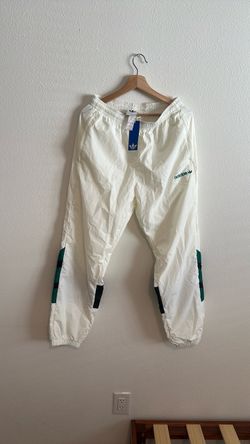 adidas Santiago Track Pants in off-white, Medium