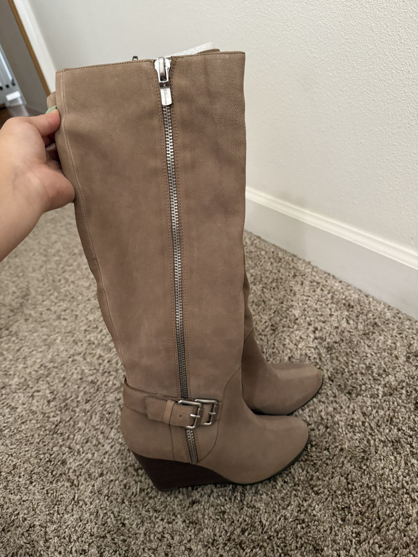 BCBG Watson Wedge Boots