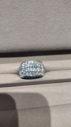 3 carat men's ring