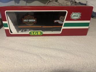 LGB Harley Davidson Box Car