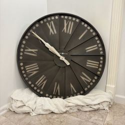 HUGE 36” Howard Miller Wall Clock, $50. MUST GO TODAY