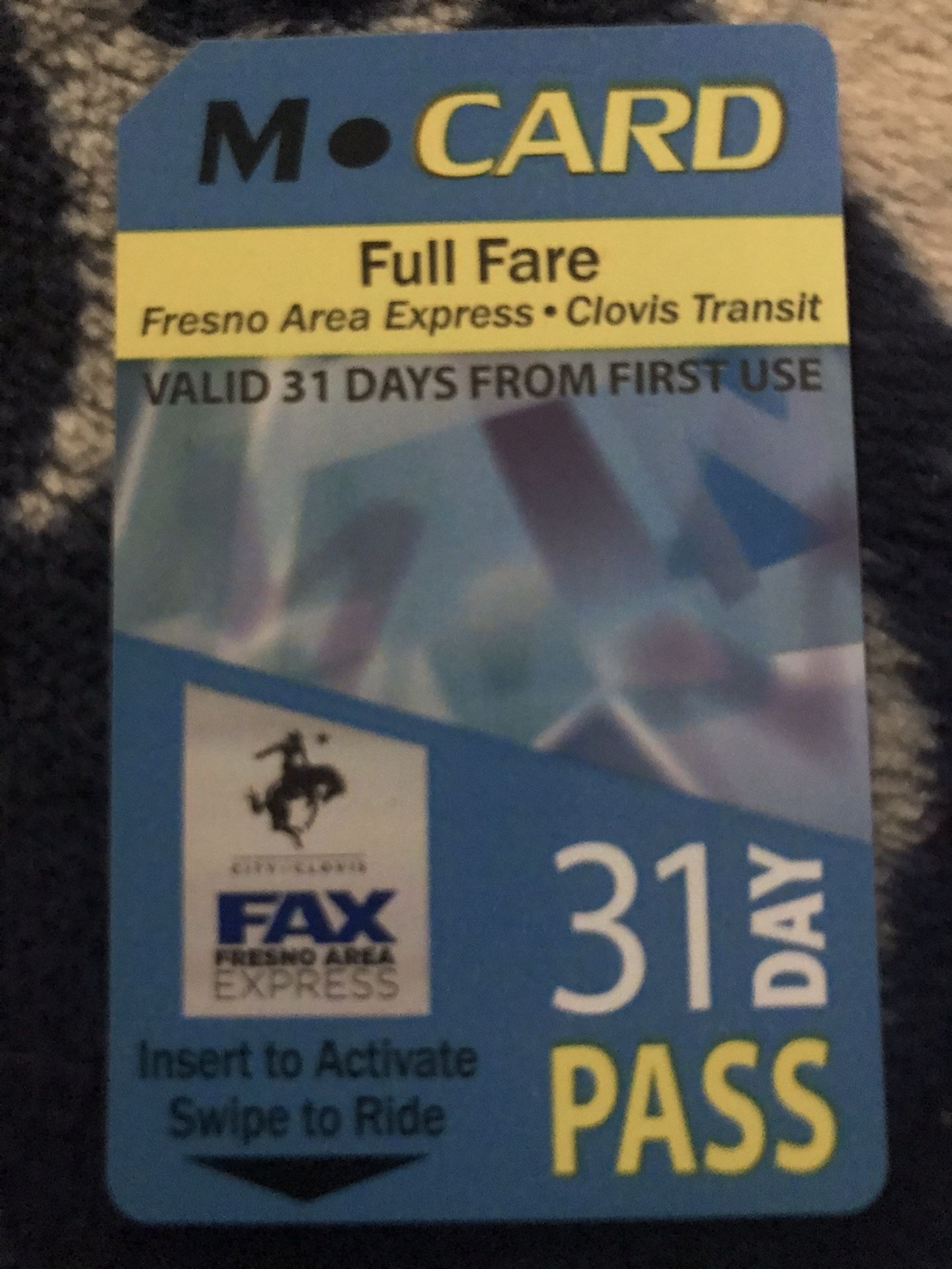 Bus pass