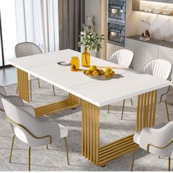 Brand New In Box Modern Extra Large Dining Table!!!