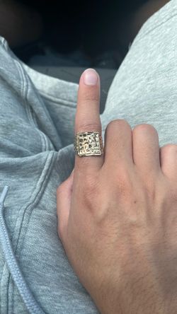 10k Gold Nugget Ring