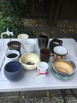 Various Ceramic Pots