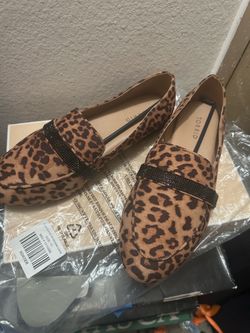 Leopard Loafers - size 11