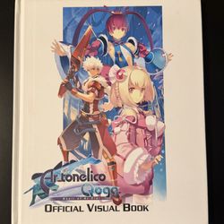Ar Tonelico Qoga: Knell of Ar Ciel Official Visual Book Hard Cover Art Book PS3