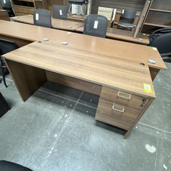 Used 5’ Single Pedestal  Desk