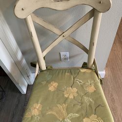 Pier 1 Chair And Cushion