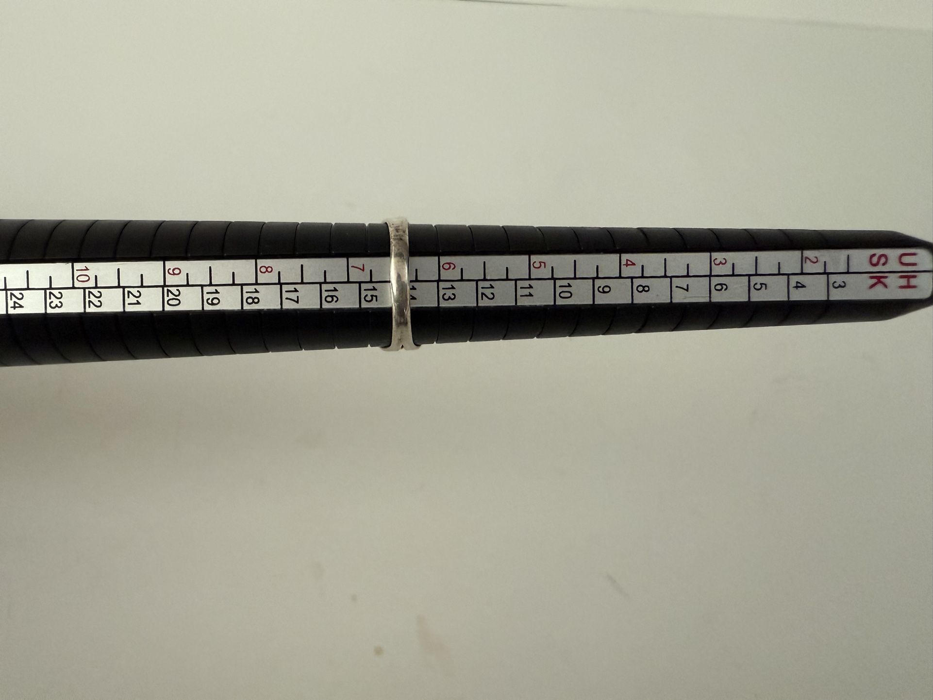 Vintage Navajo Sterling Silver Turquoise Native American Ring - Hallmark TS