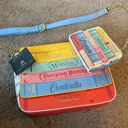 Loungefly Disney Princess Purse And Wallet