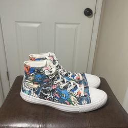 RAAD HIGH TOP CANVAS SNEAKERS